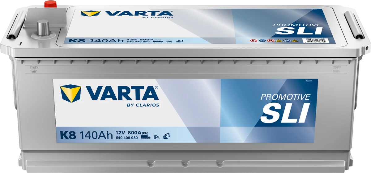 Varta Promotive Blue B14GT K8 Truck Battery 12V 140Ah 800A 640400080