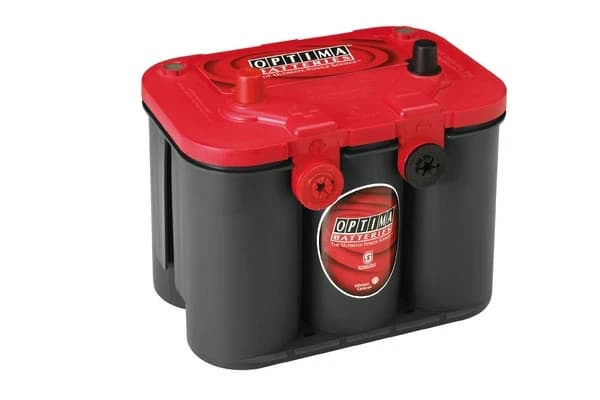 Optima Red Top RT U 4.2 Spiral Cell AGM Starting Battery 12V 50Ah 815A