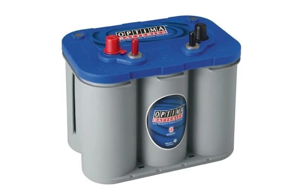 Optima Blue Top BT DC 4.2 Spiral Cell AGM Dual-Purpose Battery 12V 55Ah 765A