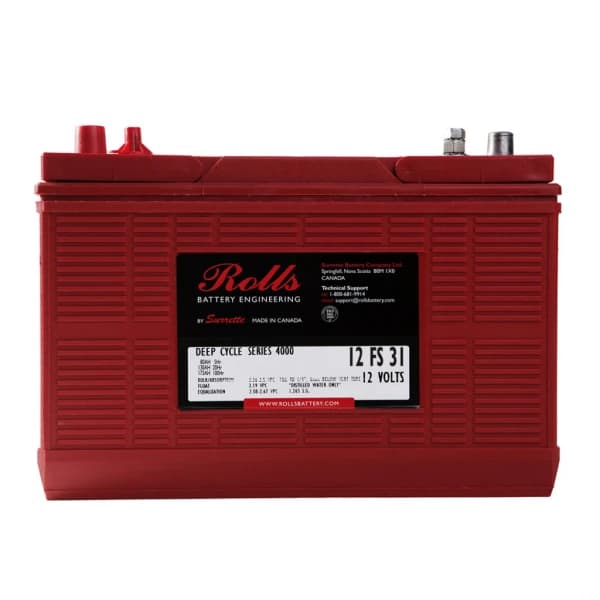 Rolls 12FS130 / 12FS31 Flooded Deep-Cycle Monobloc Battery 12V 130Ah