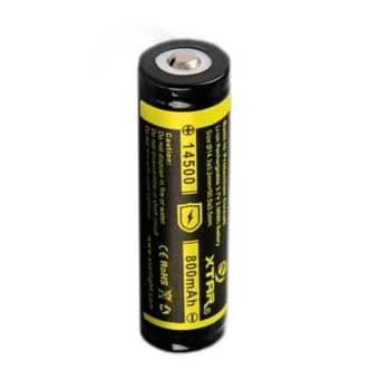 Xstar Protected NCA 14500 Li-Ion Rechargeable Battery 3.7V 800mAh