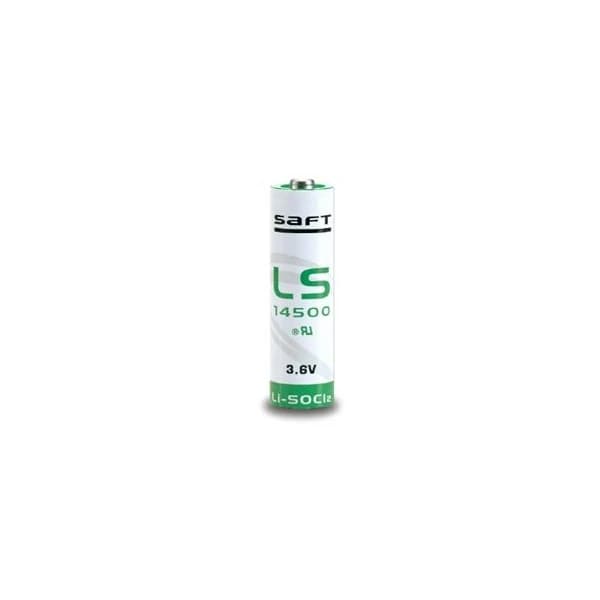 Saft LS14500 AA-Size Lithium Battery 3.6V 2.6Ah Li-SOCl2