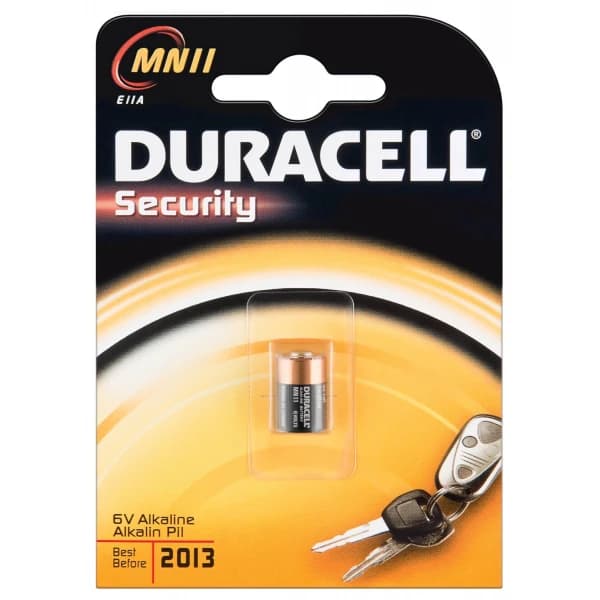 Duracell 11A MN11 6V Alkaline Battery 33mAh