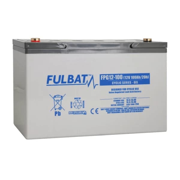 Fulbat FPG12-100 Gel Deep-Cycle Battery 12V 100Ah (T11)