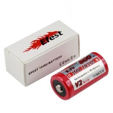 Efest IMR 18350 Li-Ion Rechargeable Battery 3.7V 800mAh