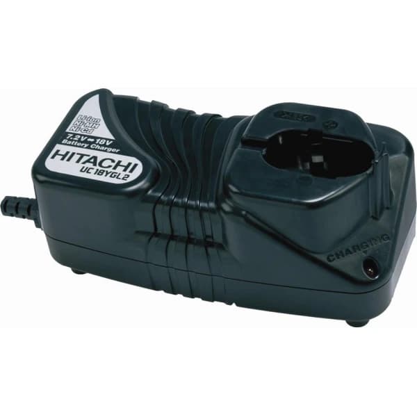 Hitachi Genuine Battery Charger for Non-Slide Packs 7.2V-18V 2.0A Ni-Cd/Ni-MH/Li-Ion