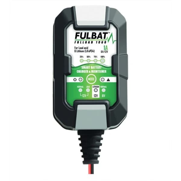 Fulbat Fulload 1000 6V/12V Automatic Battery Charger